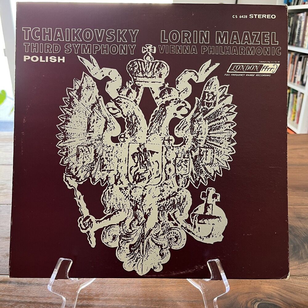 Tchaikovsky Symphony No. 3 in D Major Op. 29 Polish Vinyl LP 1965 London CS.6428